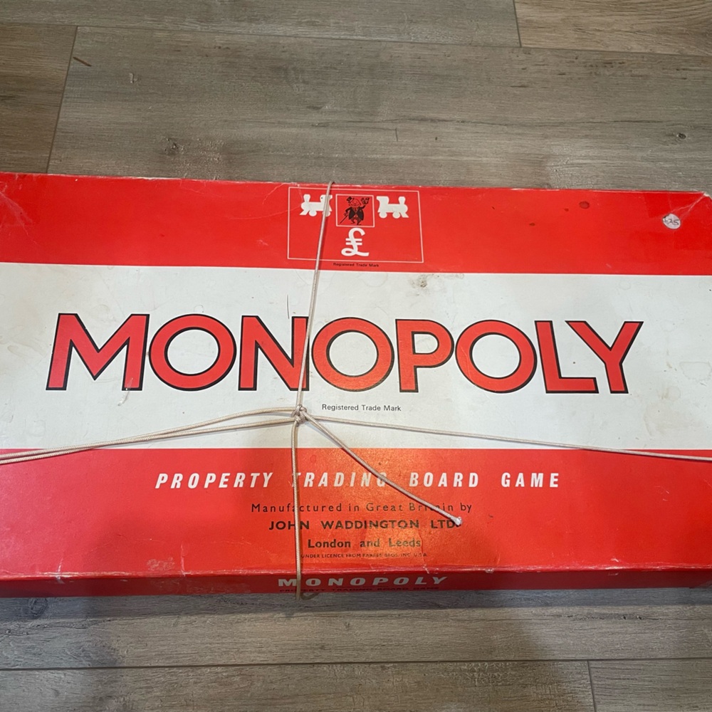 Vintage Monopoly Board Game from Scotland